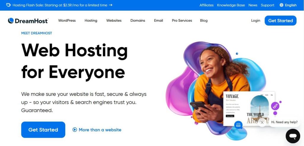 What is Web Hosting and How Does it Work- dreamhost