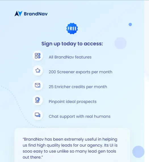 BrandNav’s Money-Back Guarantee