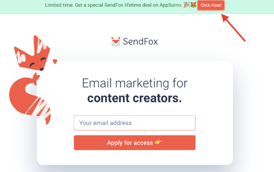 sendfox Easy of Use