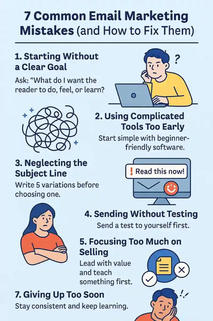 7 Common Email Marketing Mistakes