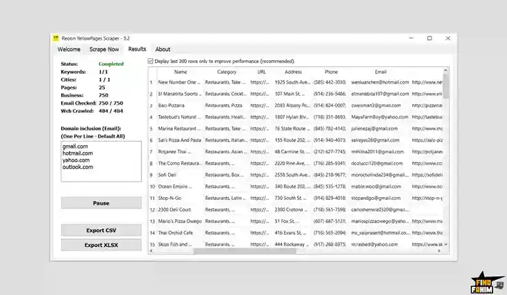 Reoon Lead Scraper (YellowPages)