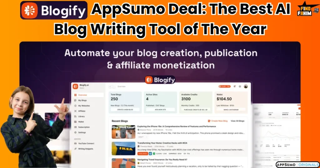 Blogify Appsumo Deal
