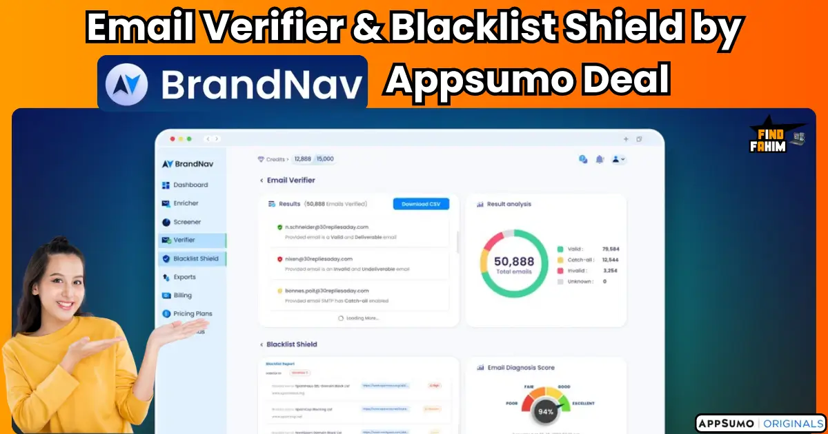 Email Verifier & Blacklist Shield by BrandNav