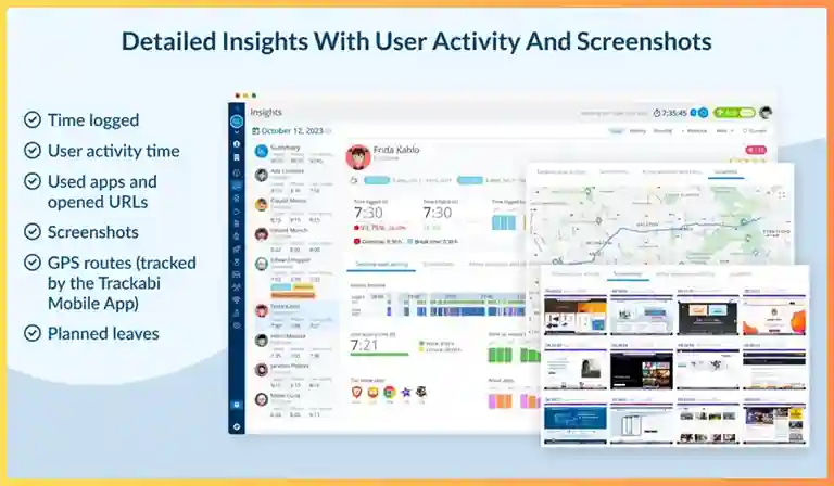 Key Features & Benefits Trackabi Time Tracker App