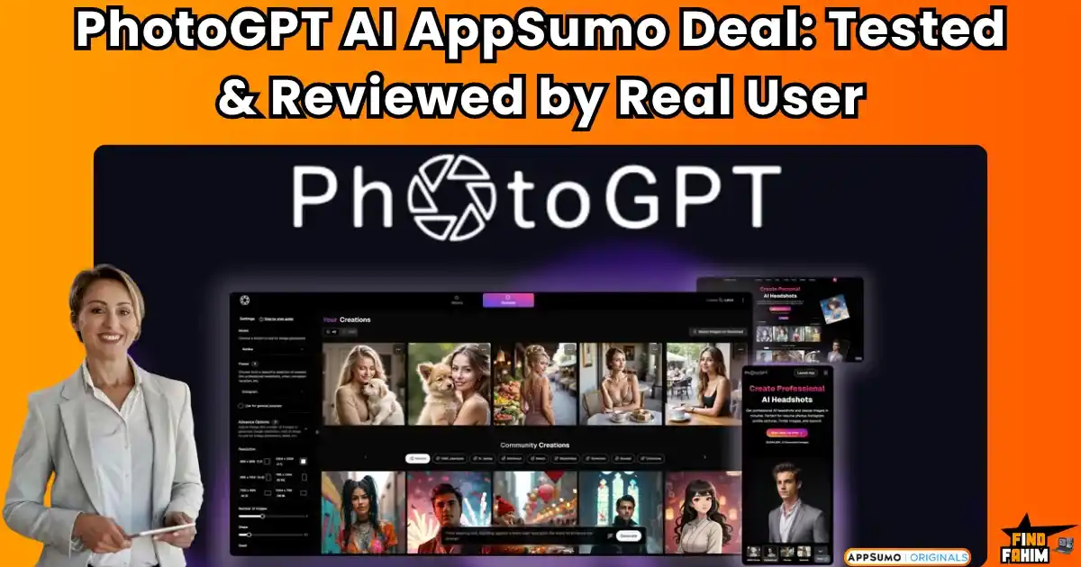 PhotoGpt AI Appsumo Deal