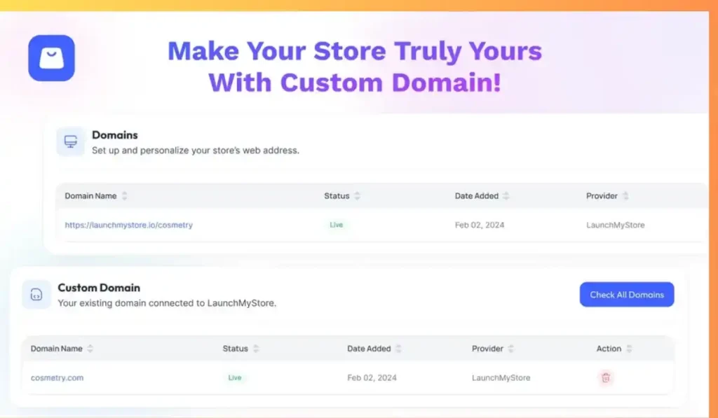 How Does LaunchMyStore™ Work?