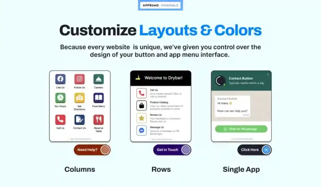 Contact Button AppSumo deal