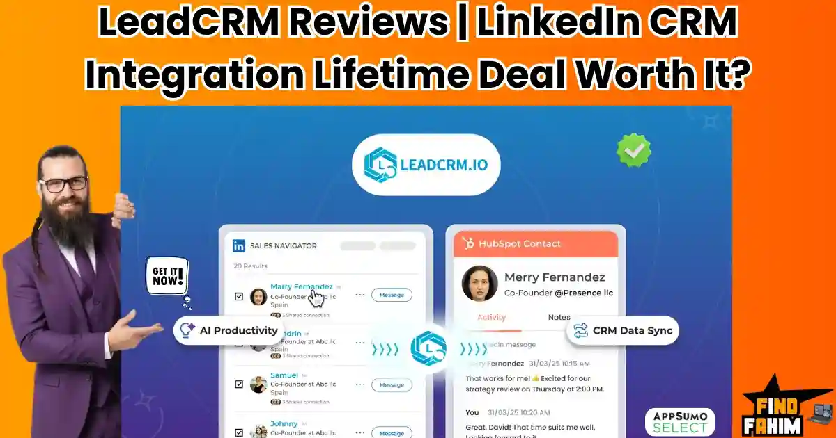 LeadCRM Reviews Lifetime Deal