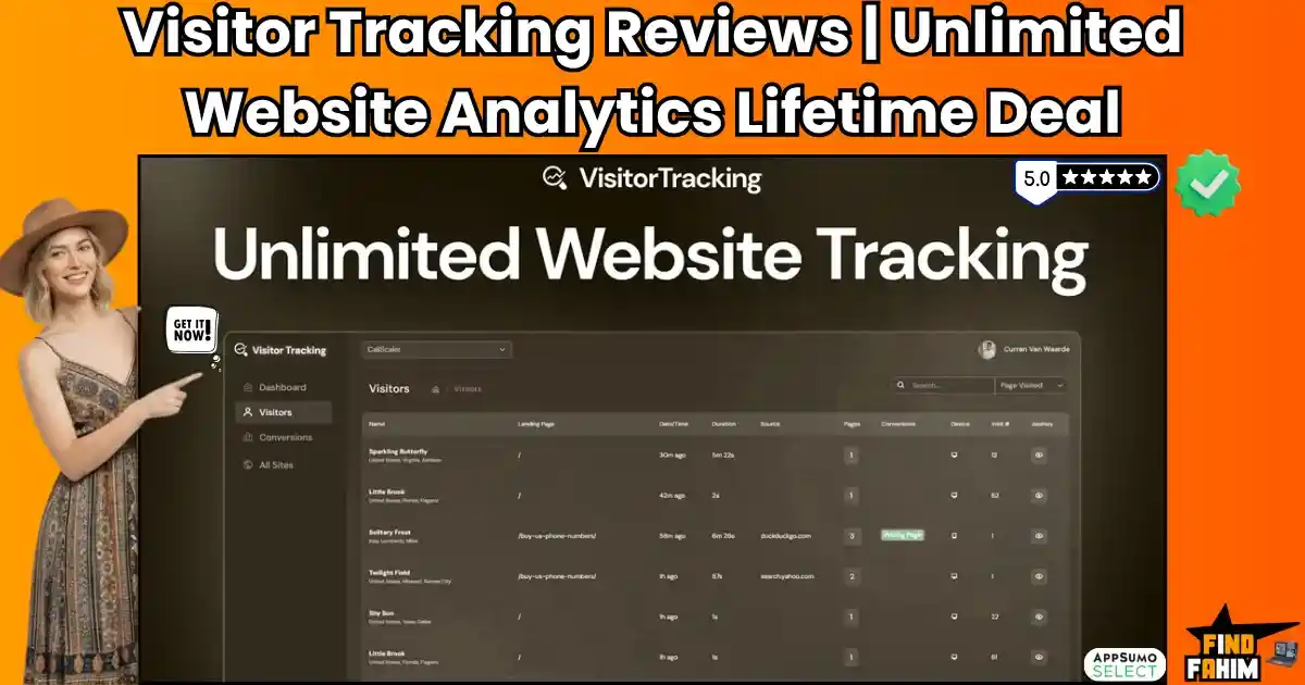 Visitor Tracking Reviews Lifetime Deal