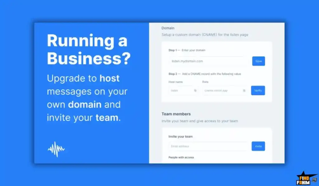 Send Voice Notes via Email