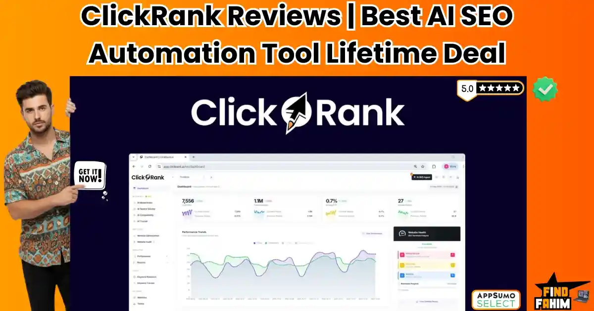 ClickRank Reviews Lifetime Deal