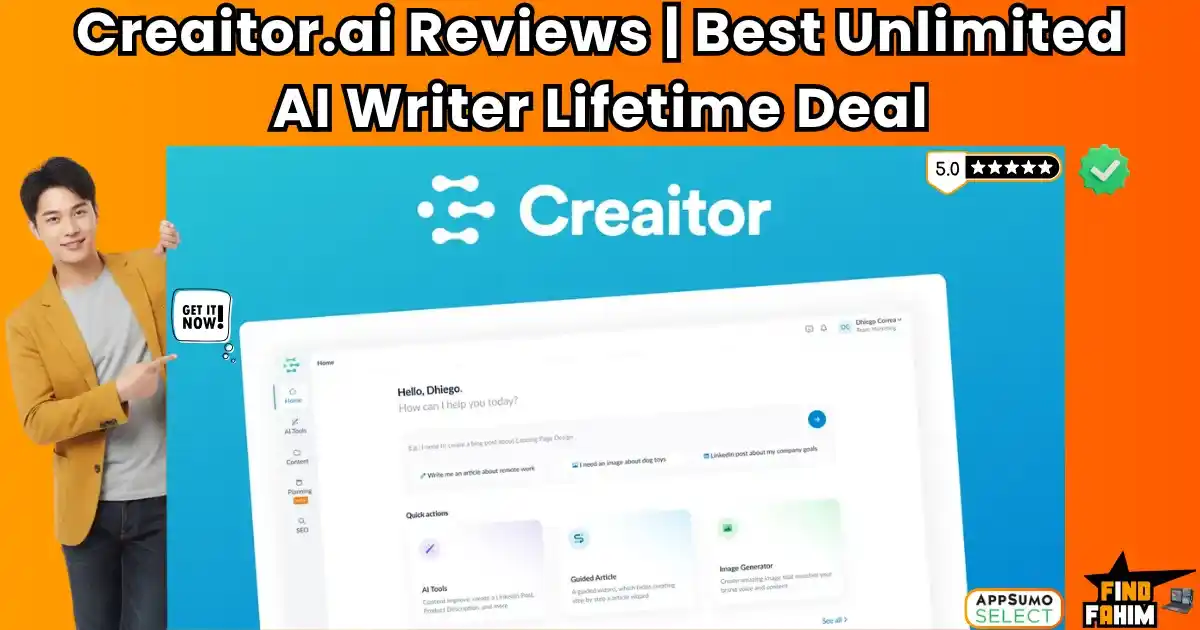 Creaitor.ai Reviews Lifetime Deal