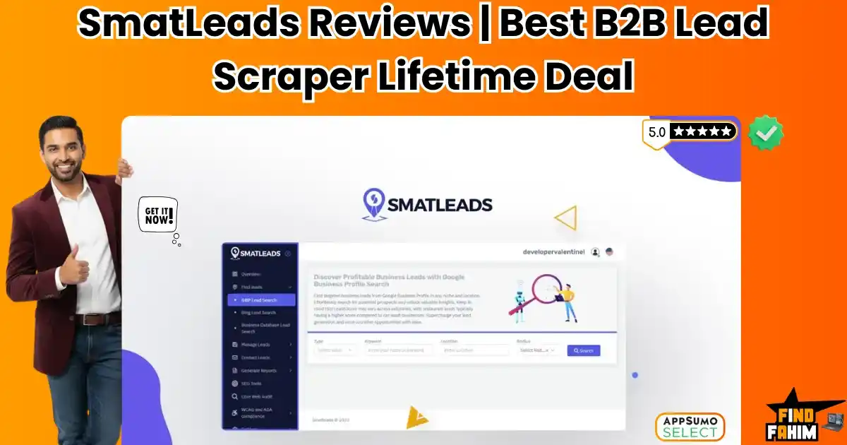 SmatLeads Reviews Lifetime Deal