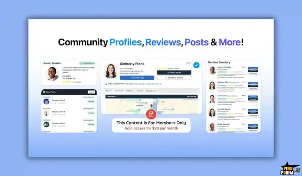 Build membership sites with AI