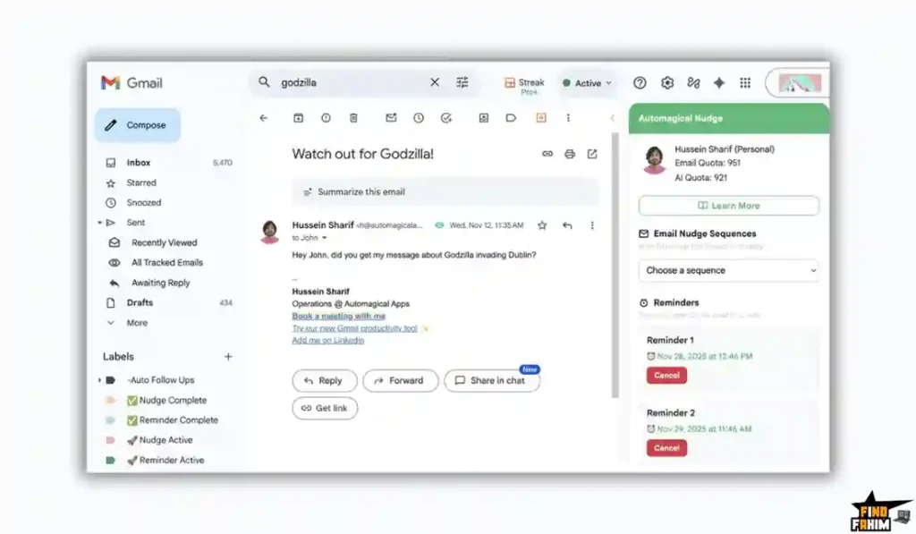 Best AI Assistant for Gmail