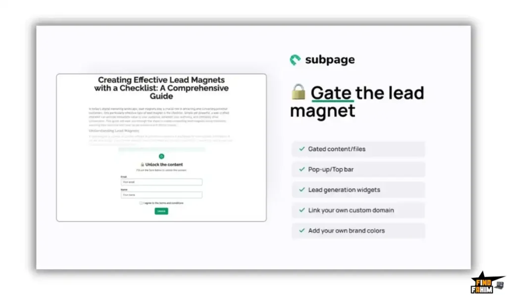 Subpage lifetime deal