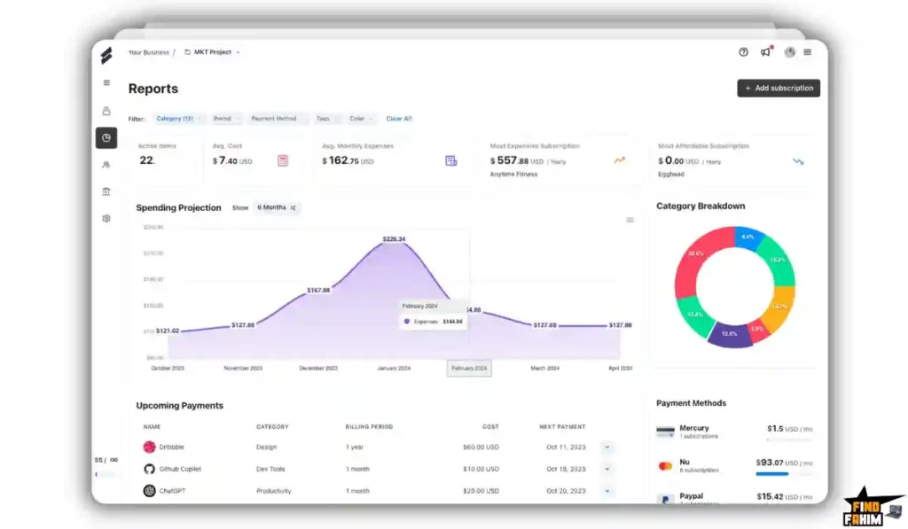 subscription tracker app