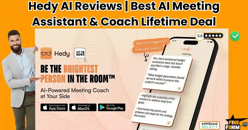 Hedy AI Reviews Lifetime Deal