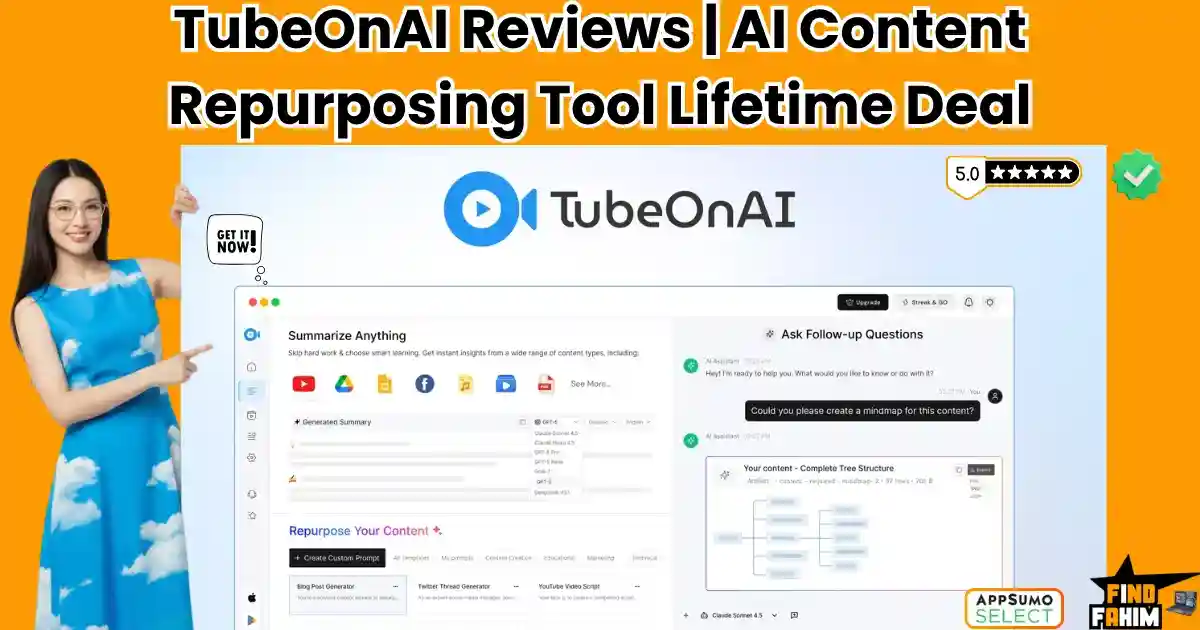 TubeOnAI Reviews Lifetime Deal