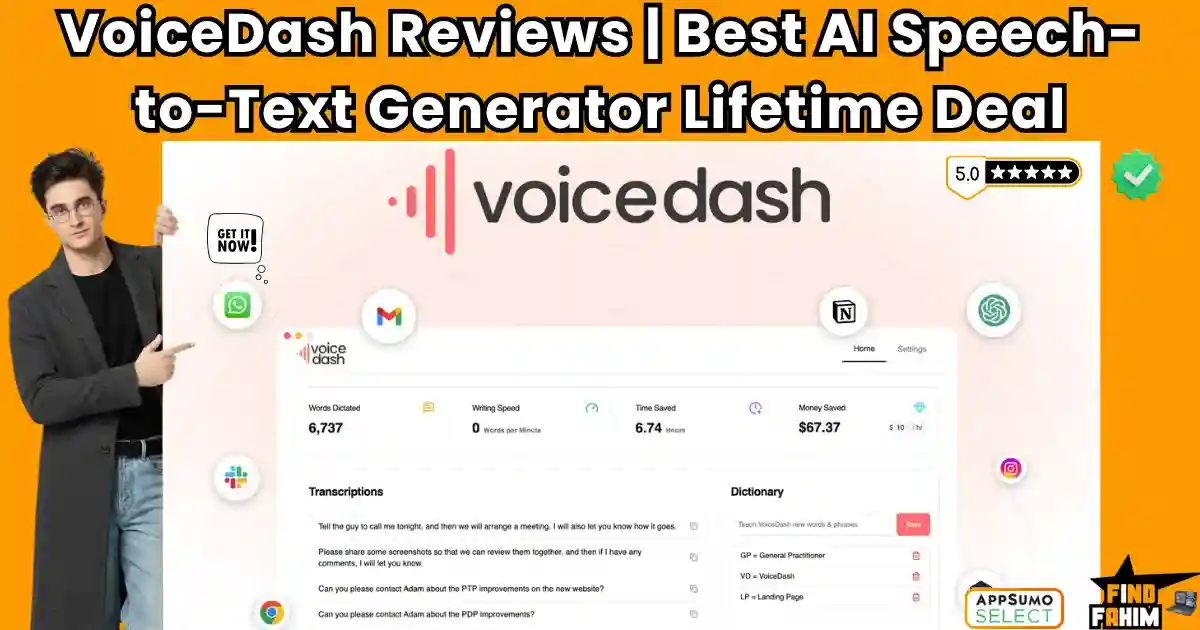 VoiceDash Reviews Lifetime Deal