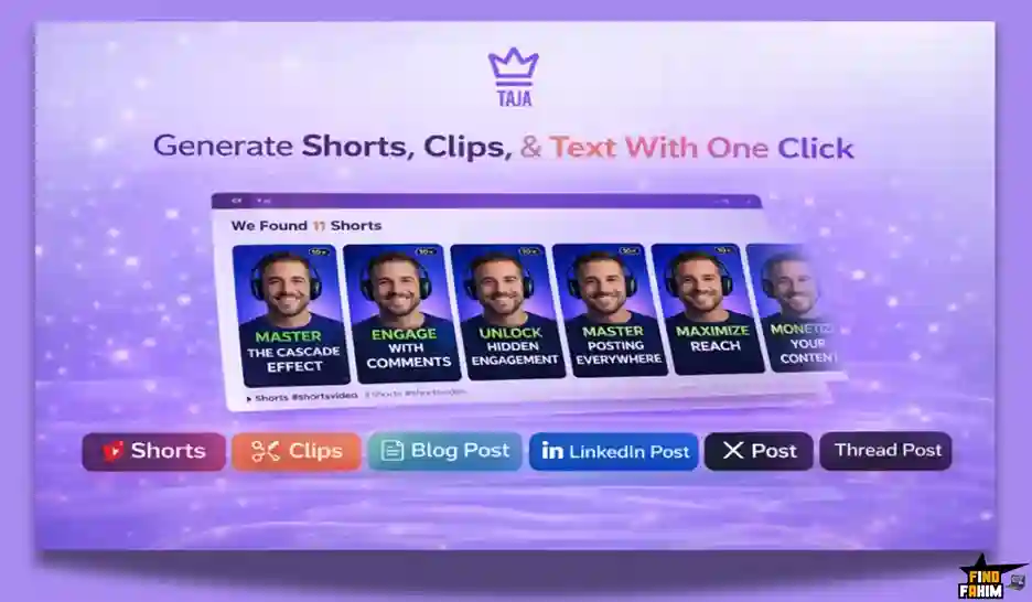 AI video repurposing tool