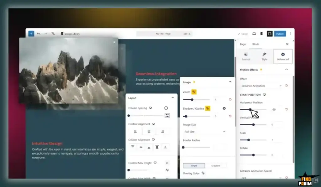 WordPress page builder no code
