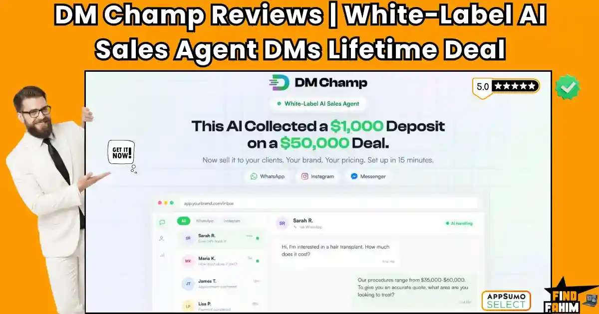 DM Champ Lifetime Deal Review