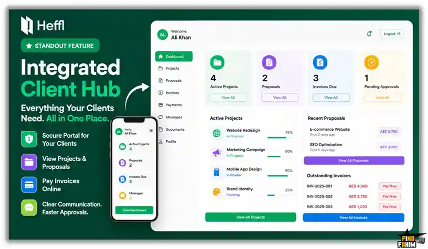 Standout Feature: Integrated Client Hub