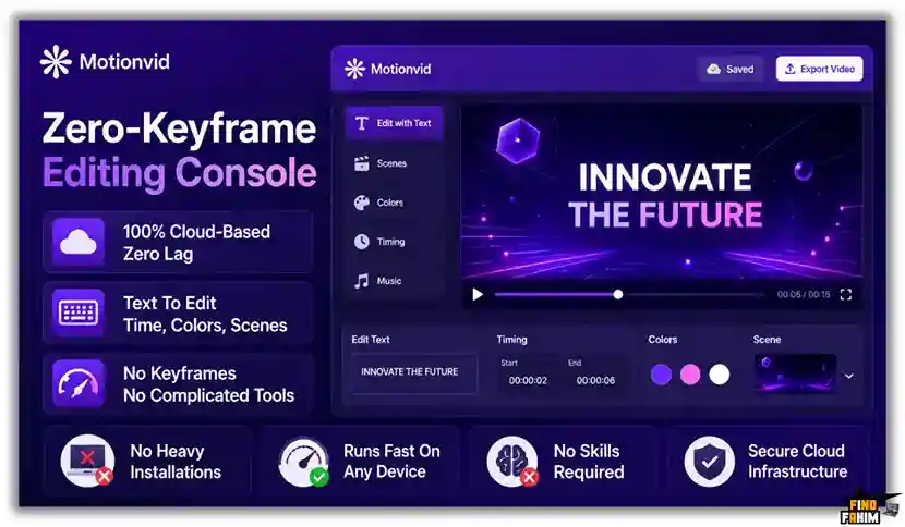 Zero-Keyframe Editing Console