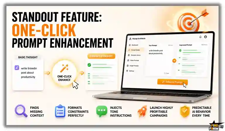 One-Click Prompt Enhancement