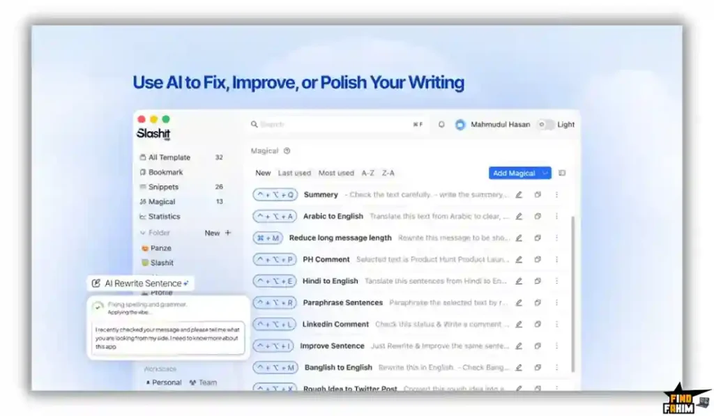dynamic template snippets