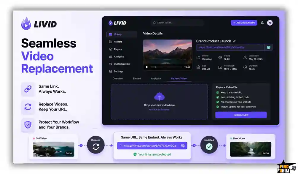 Seamless Video Replacement