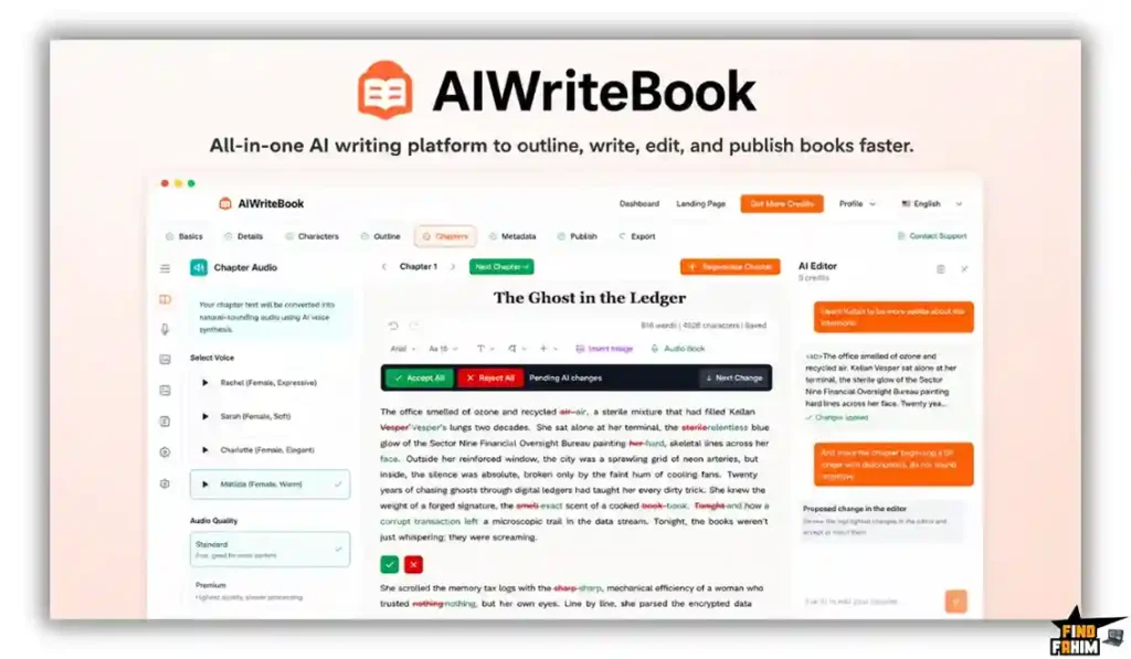 AIWriteBook Lifetime Deal